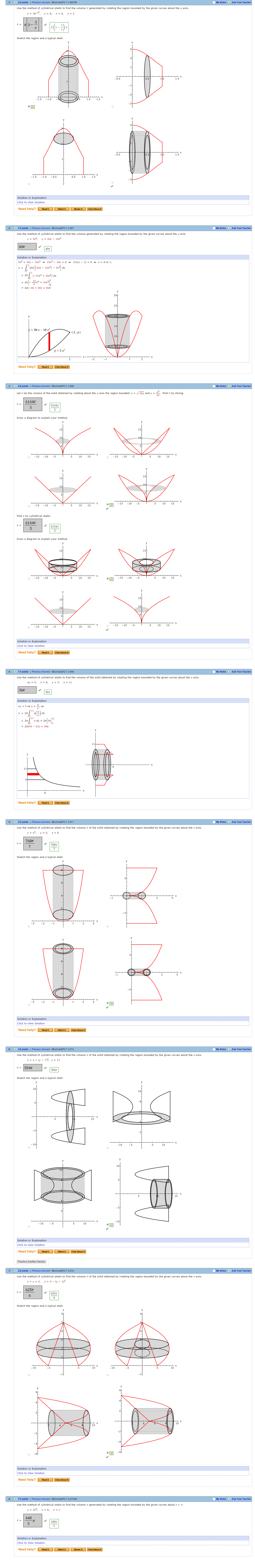 7 3 Webassign Answers