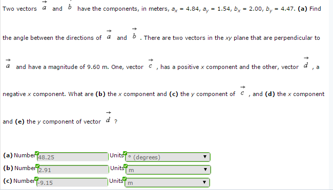 Physics Homework 2 Webassign Answers